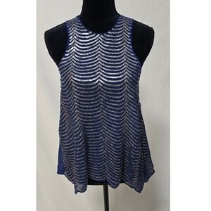 Y2K Dina Be women S cami tank top sheer sequin whimsigoth Glam Night Out